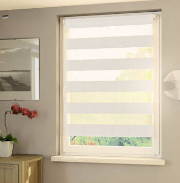ZEBRA 115x160 ZZ-6 natural jasny roleta mini DZIEŃ / NOC Vidella